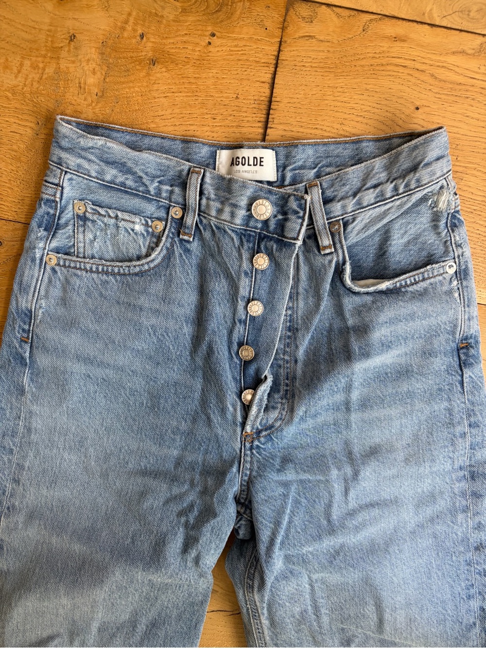 Agolde Straight Leg style Denim - Picture 2 of 8